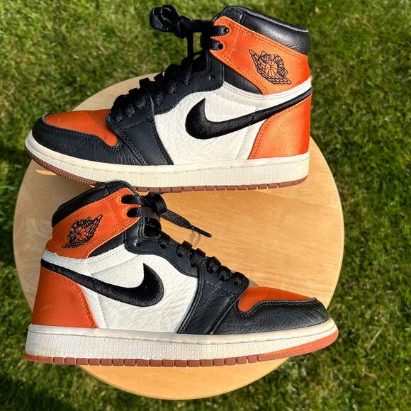 Nike Air Jordan 1 Retro High OG Satin Shattered Backboard - Size 6.5 - Ships Now - Picture 3 of 9